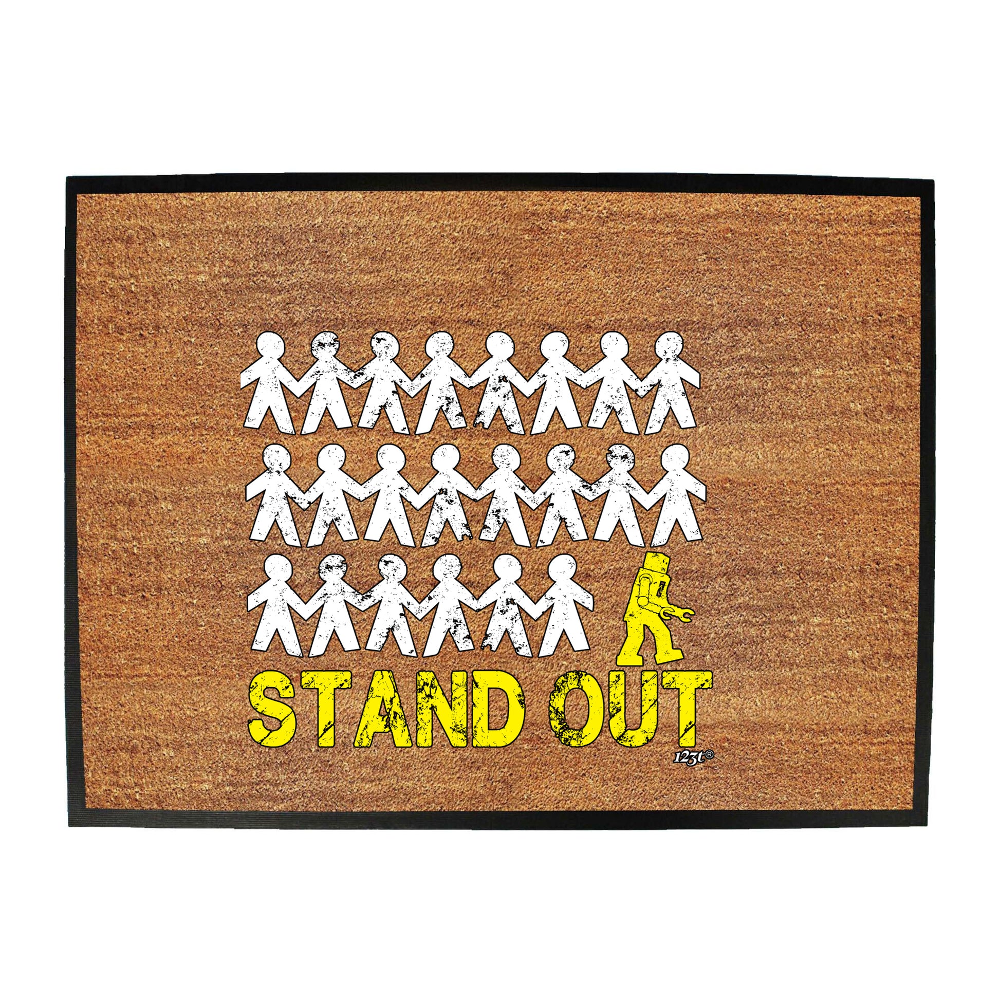 Stand Out Robot - Funny Novelty Doormat
