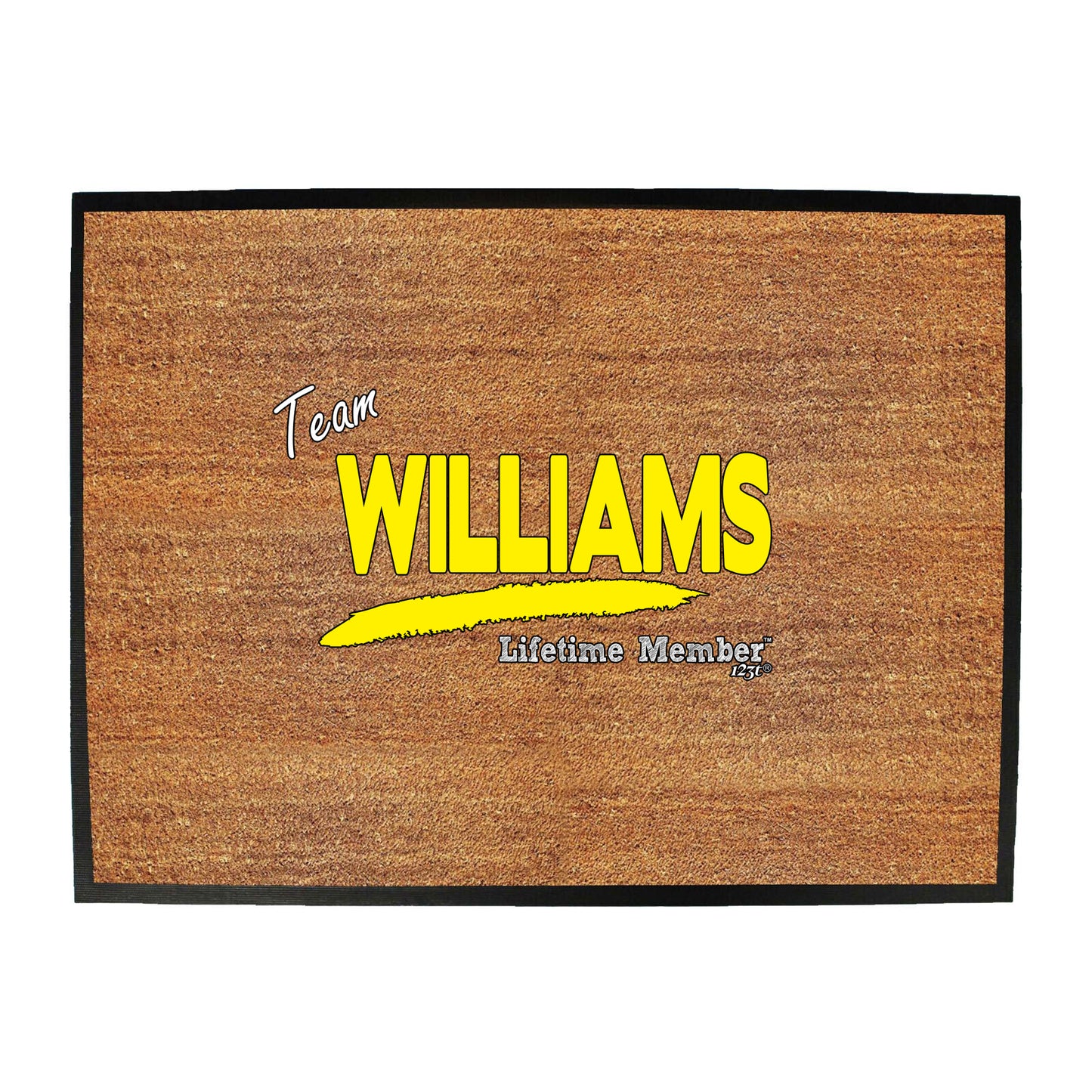 Williams V1 Lifetime Member - Funny Novelty Doormat