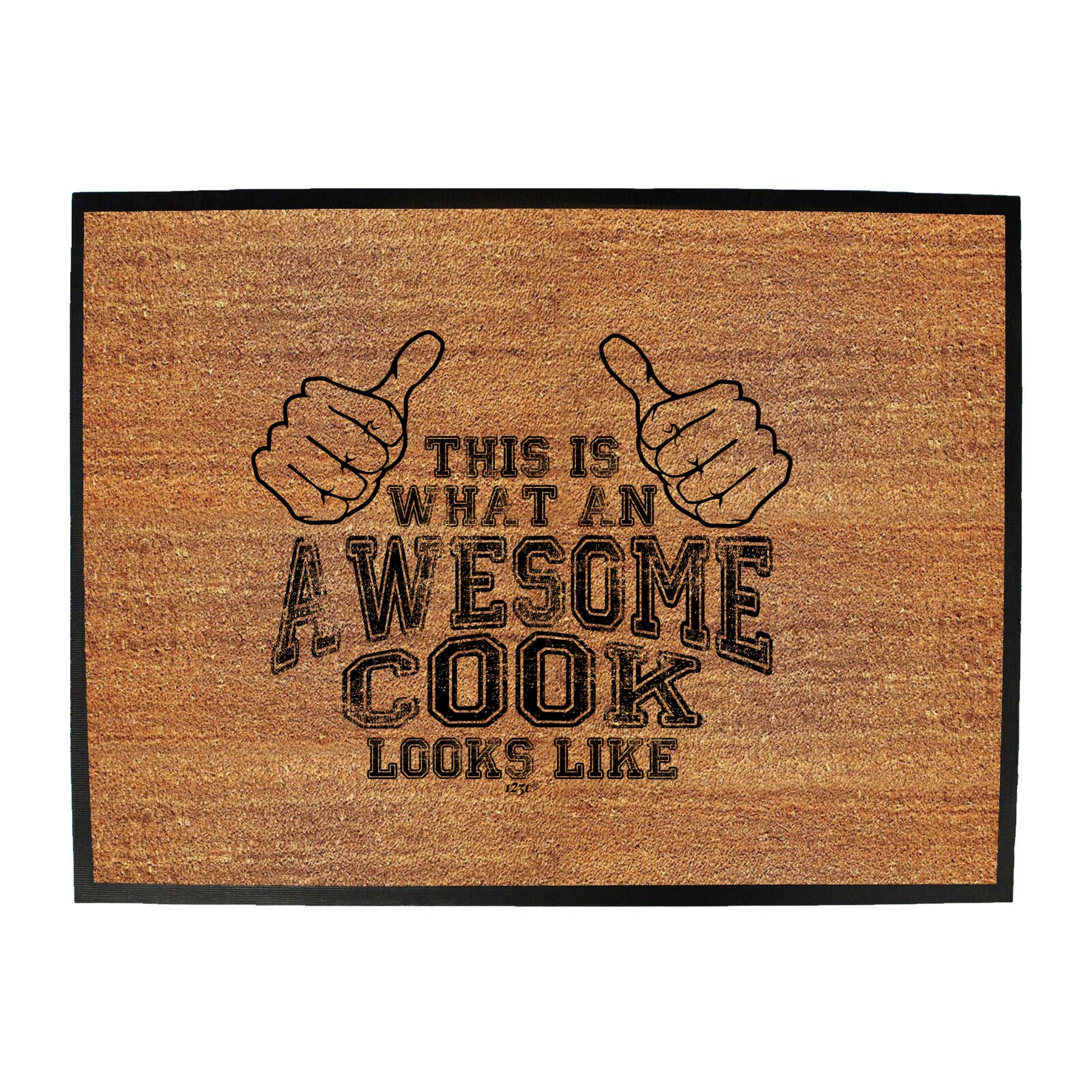 This Is What Awesome Cook - Funny Novelty Doormat