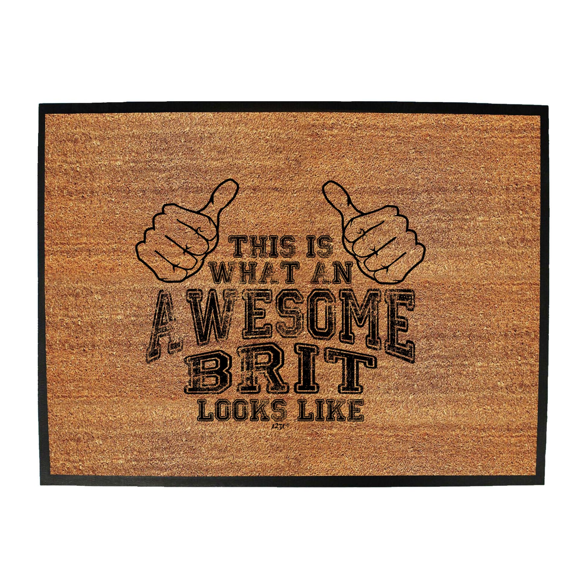 This Is What Awesome Brit - Funny Novelty Doormat