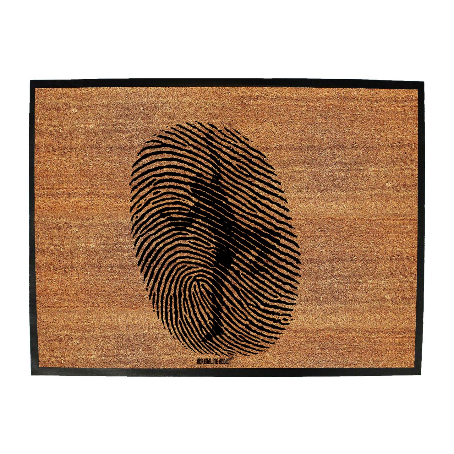 Aa Climbing Fingerprint - Funny Novelty Doormat