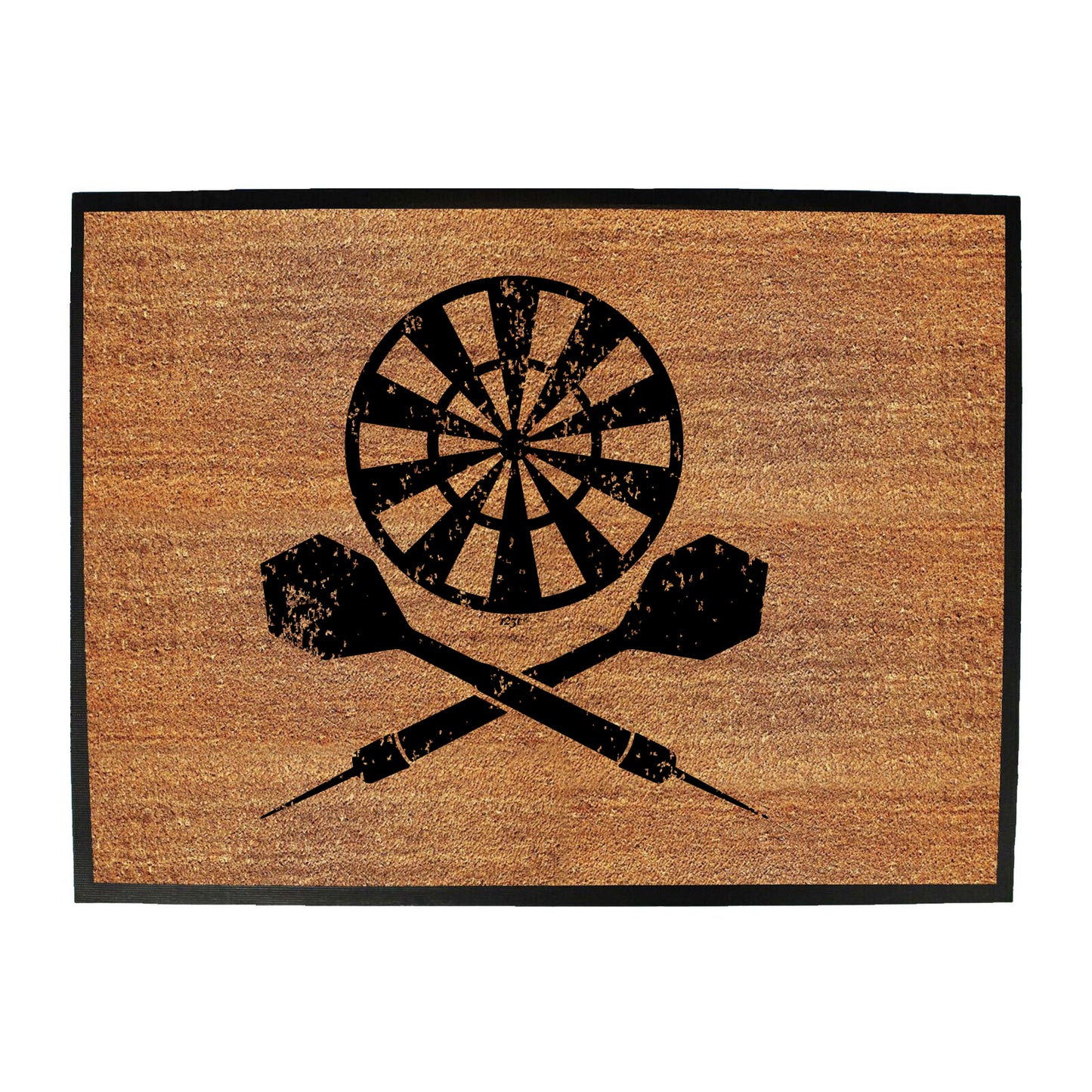 Darts Crossbones - Funny Novelty Doormat
