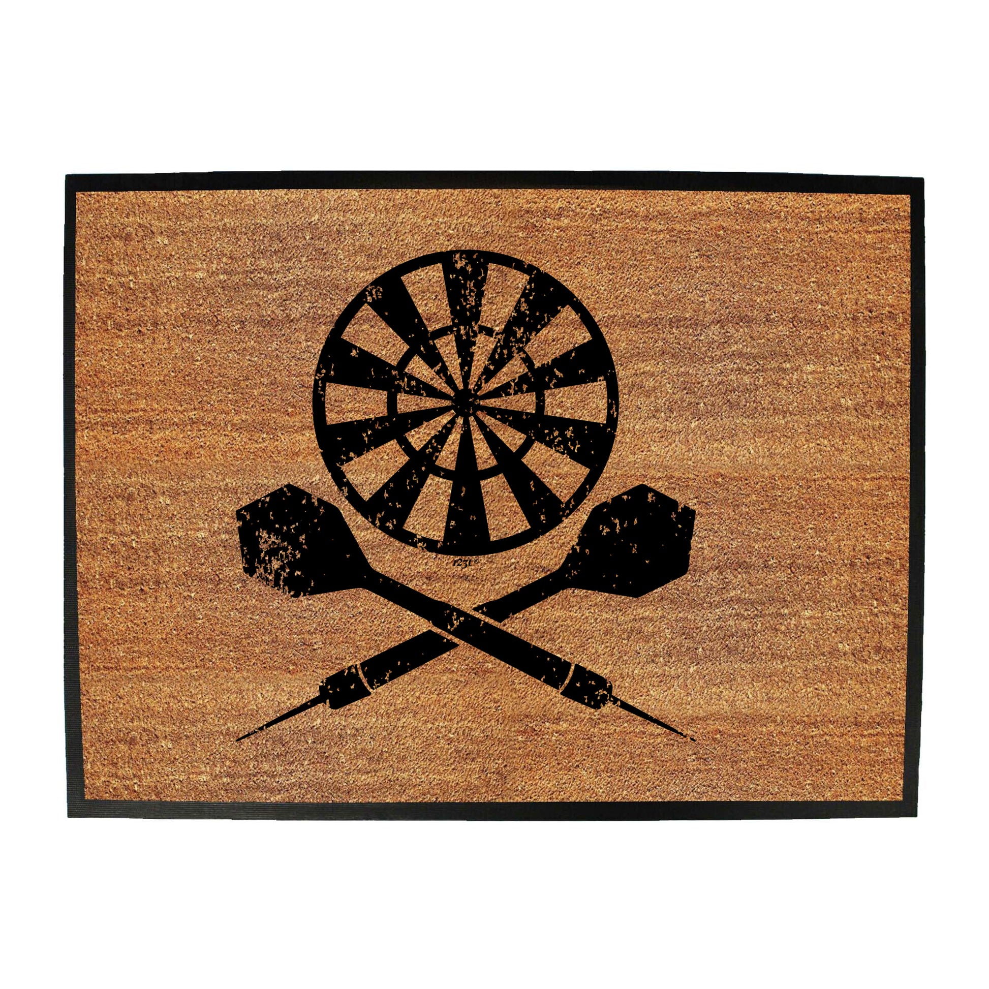 Darts Crossbones - Funny Novelty Doormat