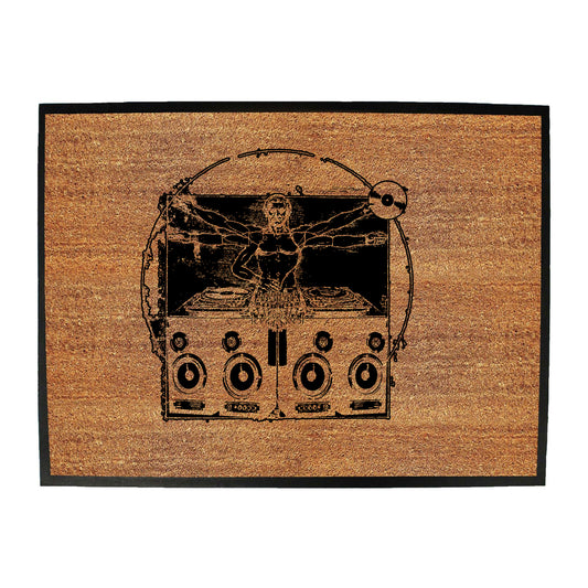 Leonardo Dj Music - Funny Novelty Doormat