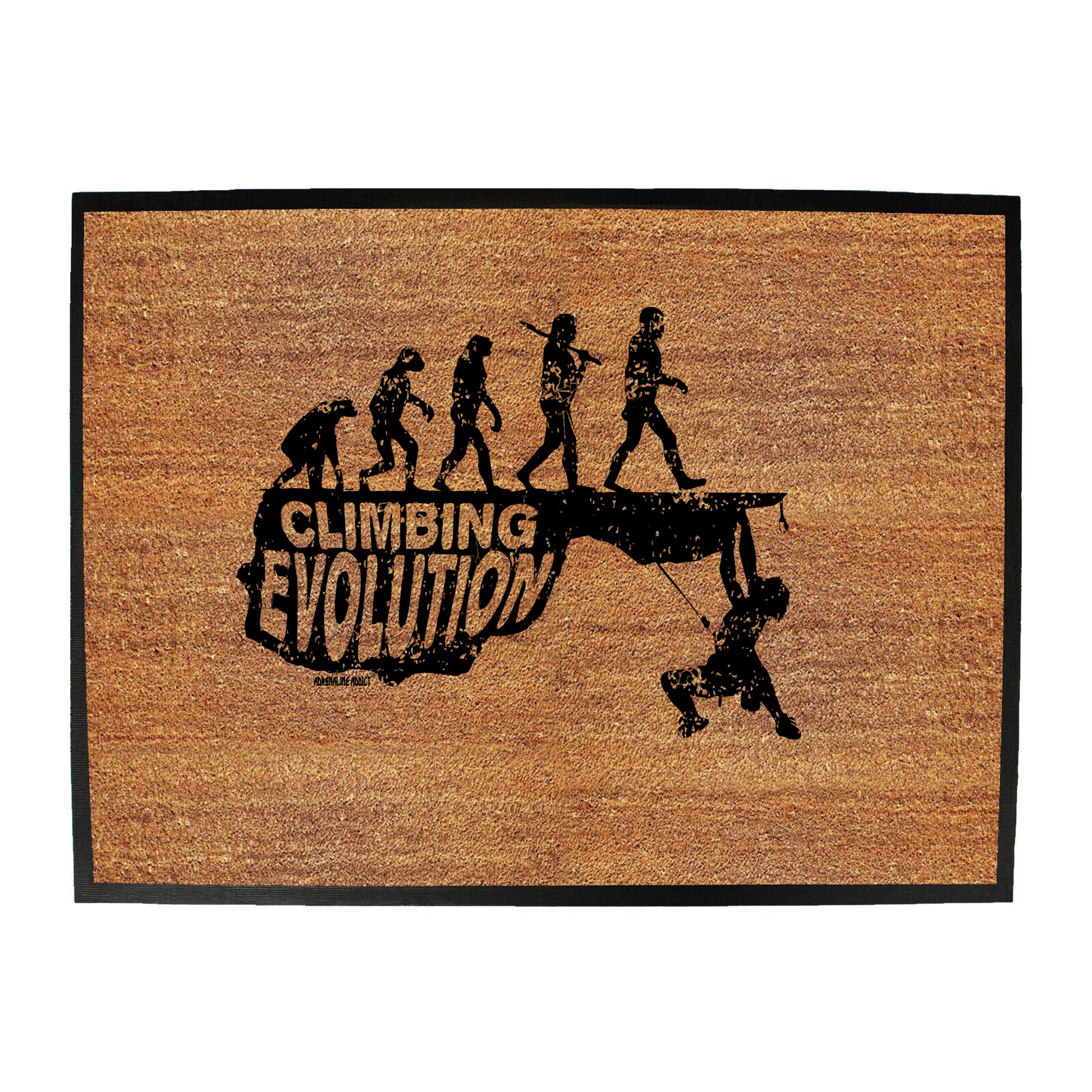 Aa Climbing Evolution - Funny Novelty Doormat