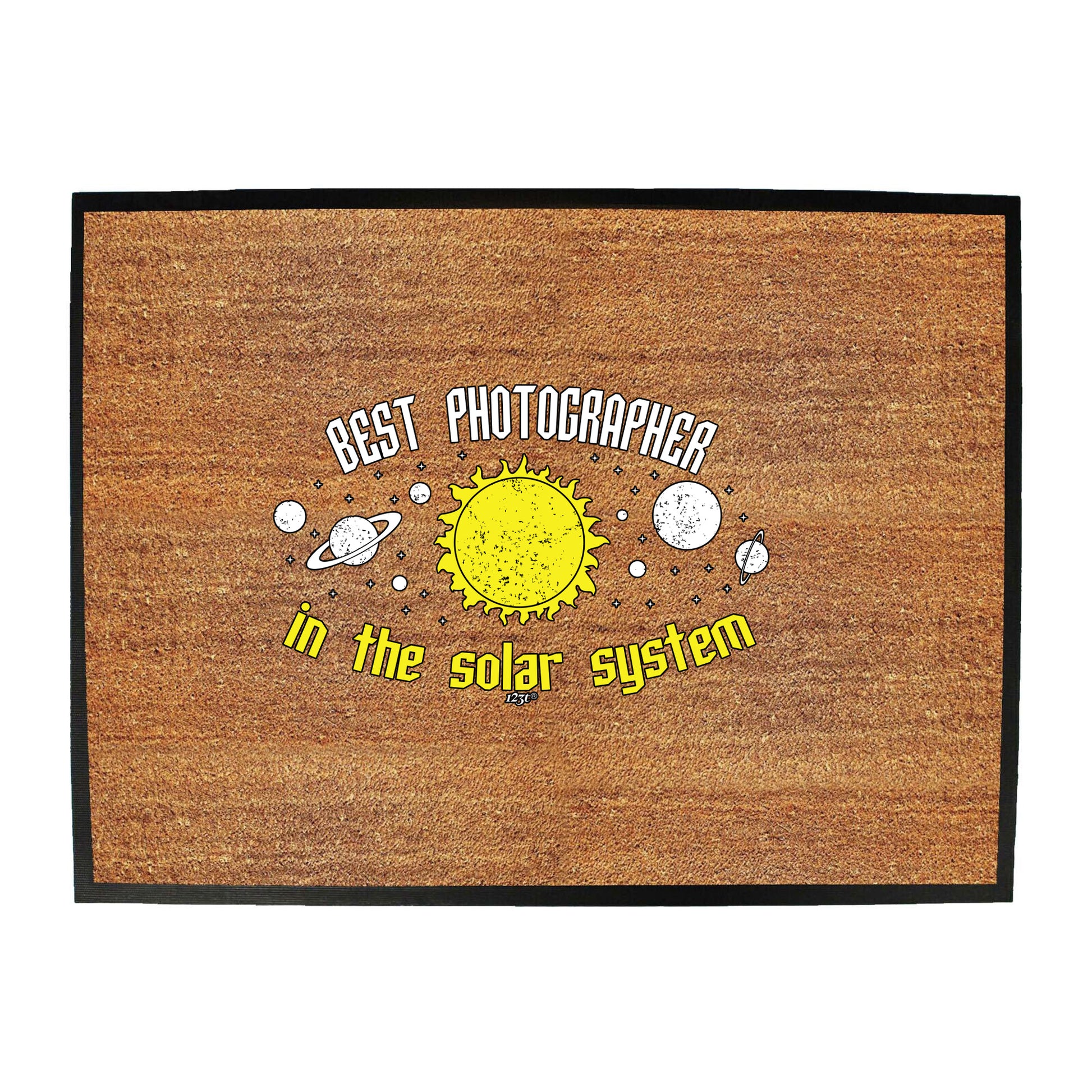 Best Photographer Solar System - Funny Novelty Doormat