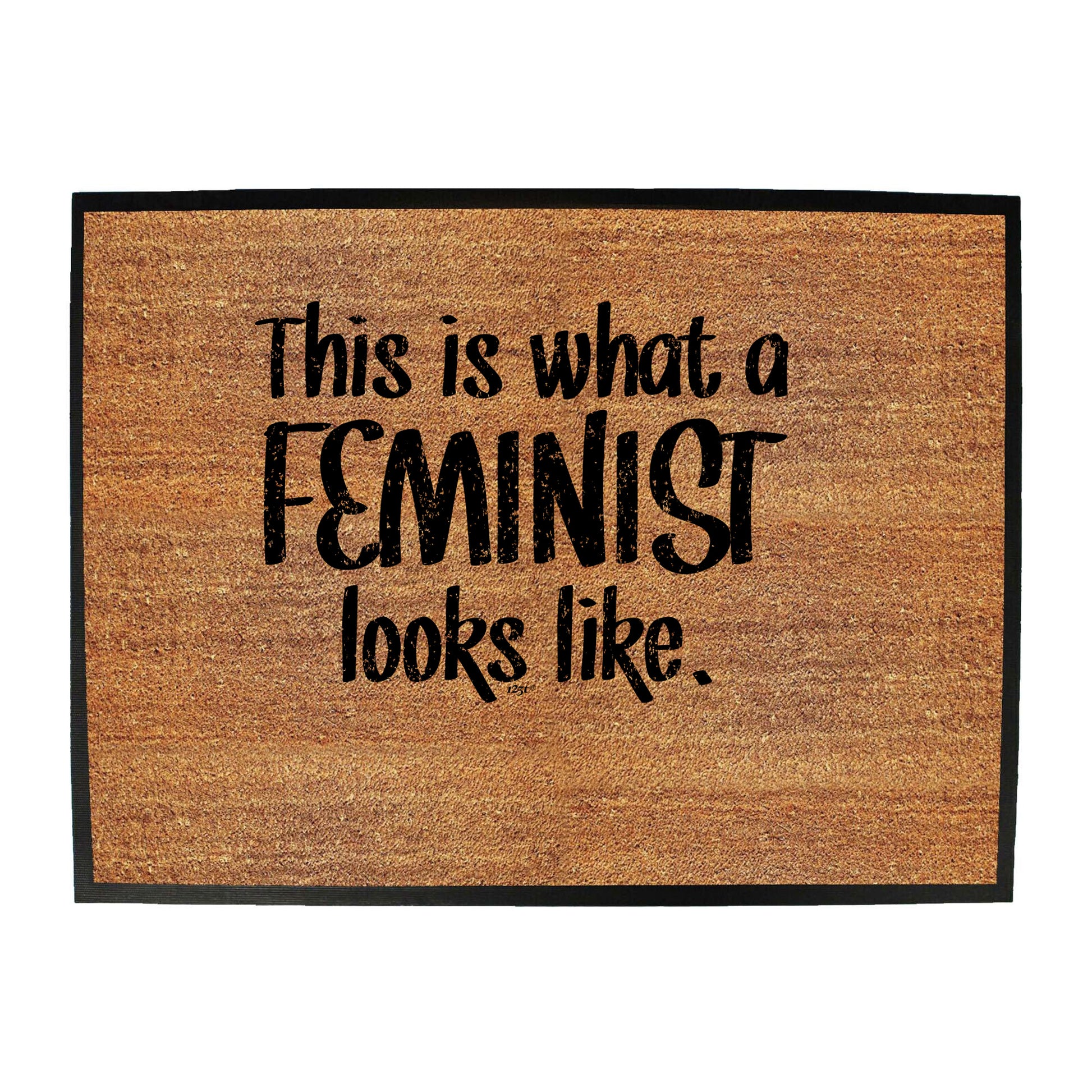 This Is What A Feminist Looks Like - Funny Novelty Doormat