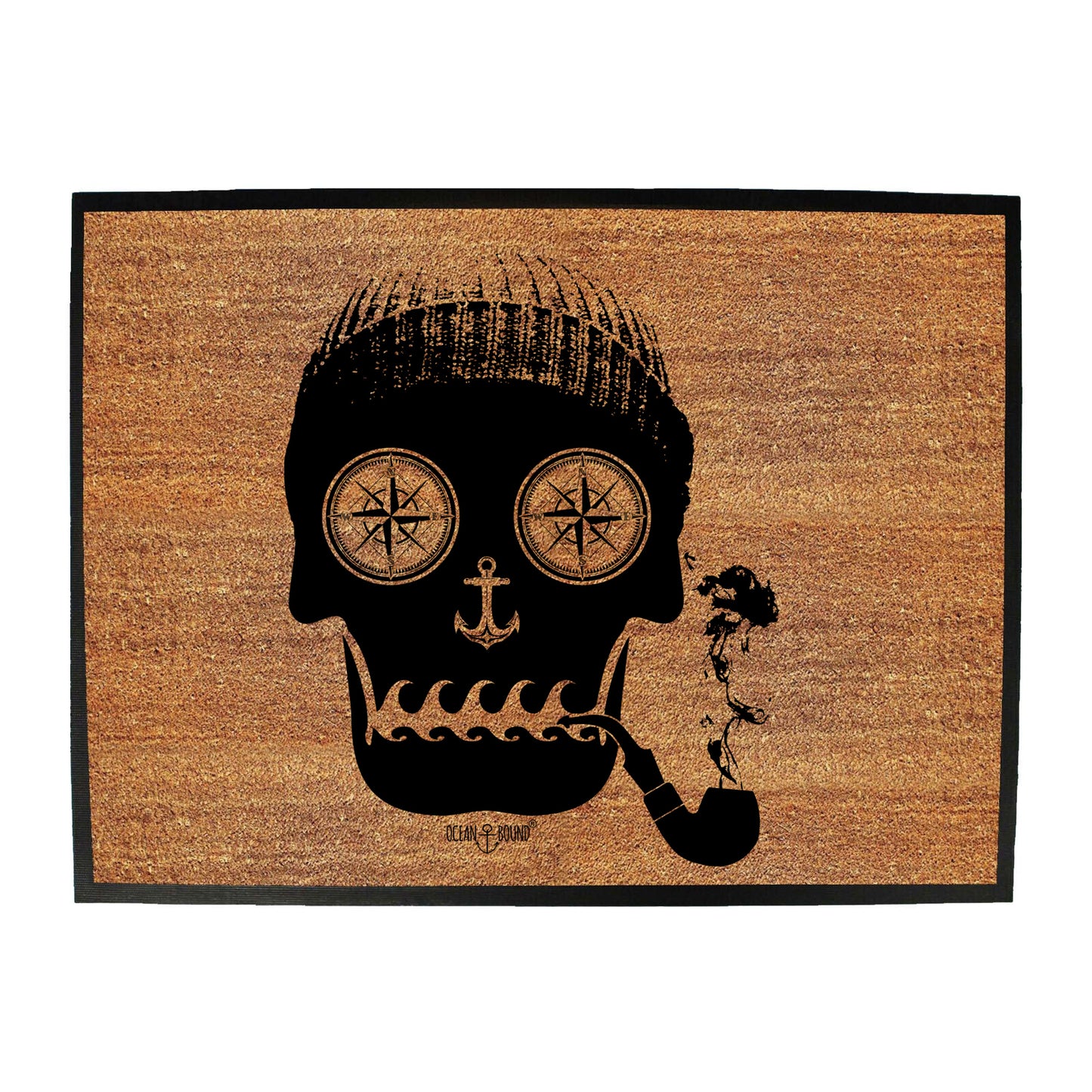 Ob Skull Of The Sea - Funny Novelty Doormat