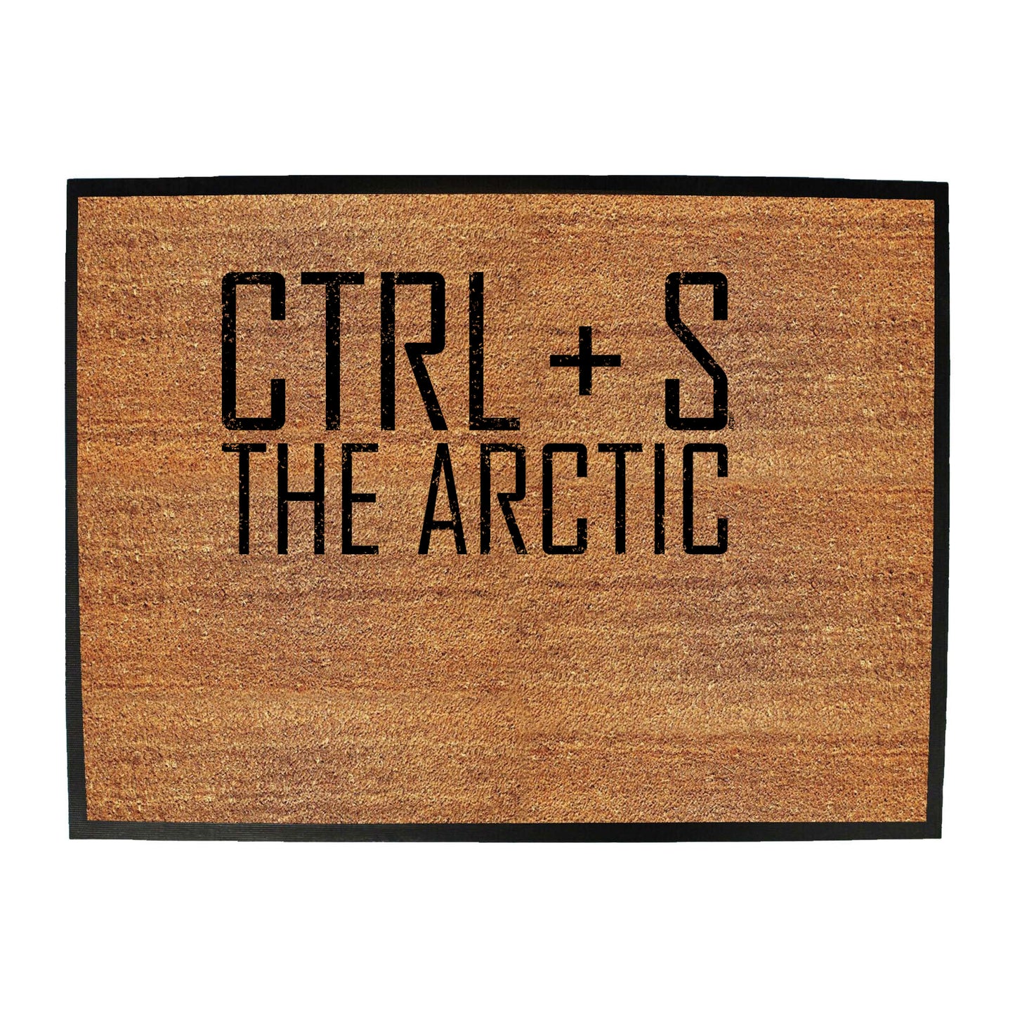 Ctrl S Save The Arctic - Funny Novelty Doormat