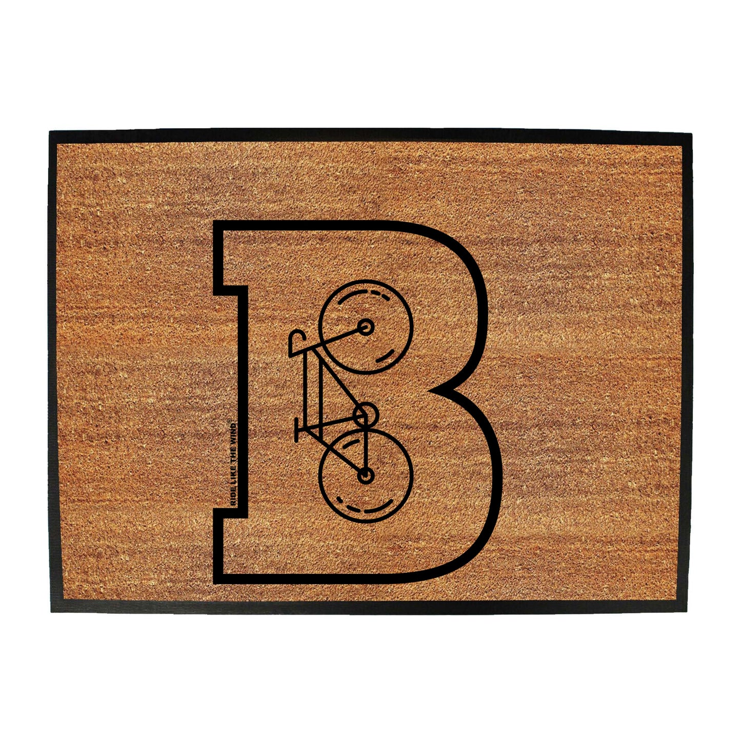 Rltw B Is For Bike - Funny Novelty Doormat