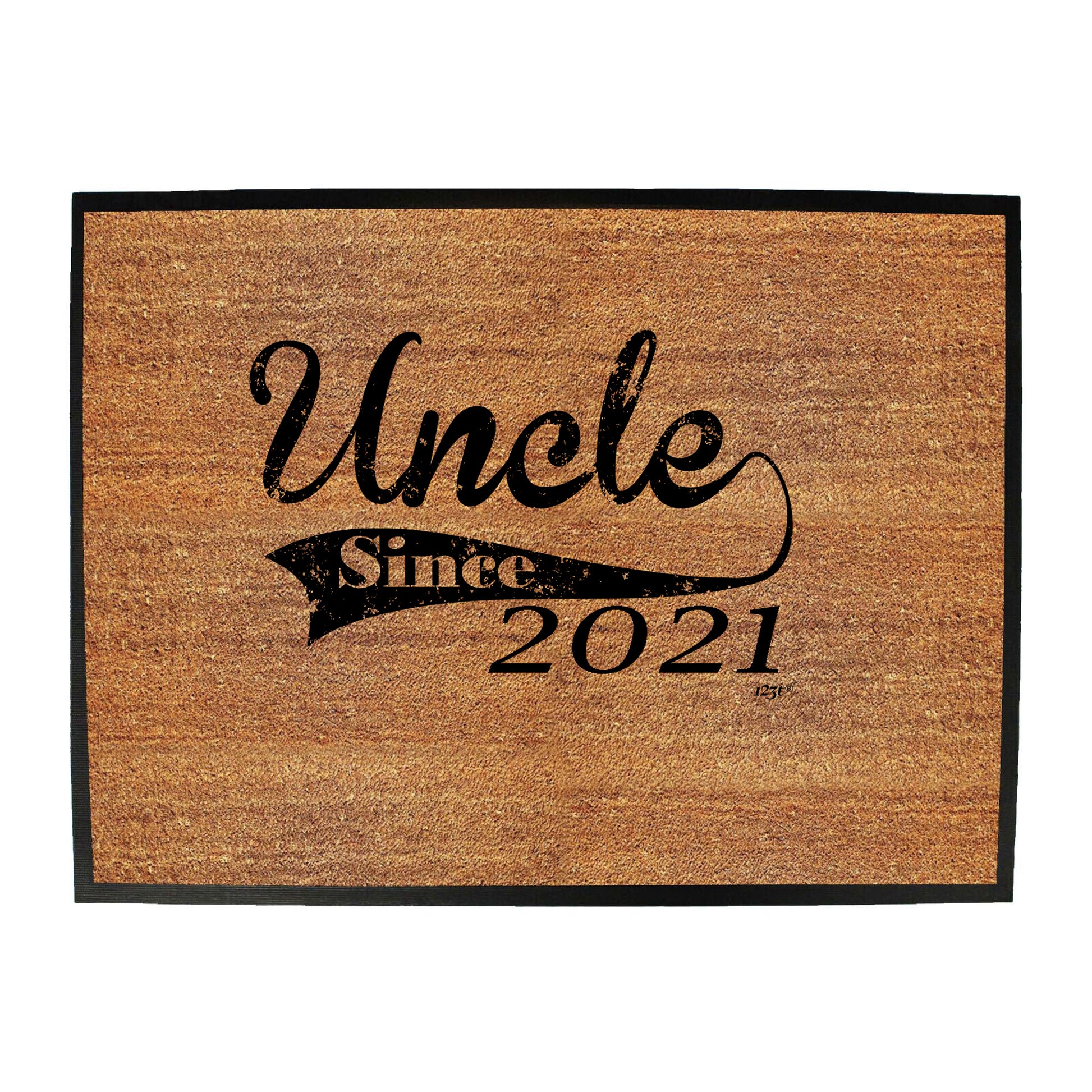 Uncle Since 2021 - Funny Novelty Doormat