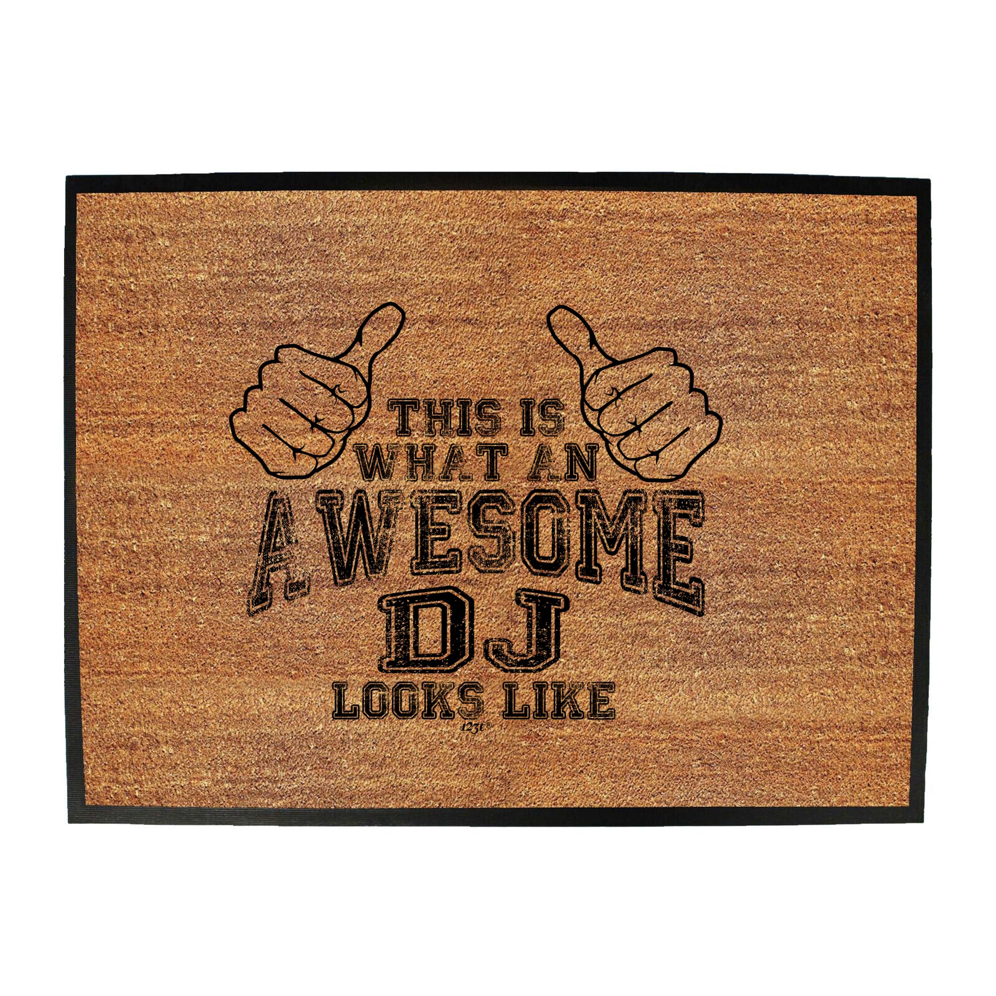 This Is What Awesome Dj - Funny Novelty Doormat