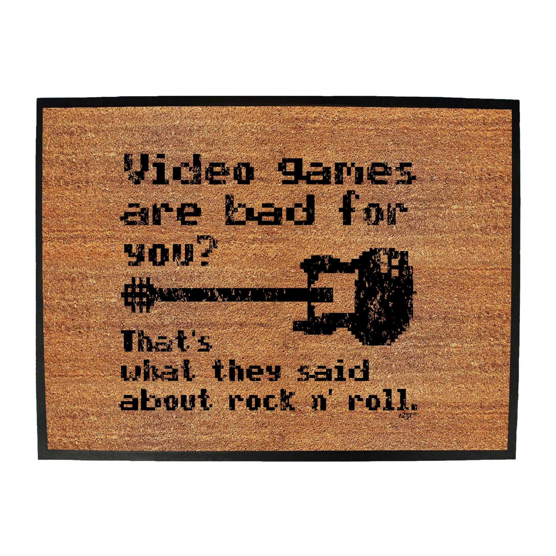 Video Games Are Bad For You - Funny Novelty Doormat