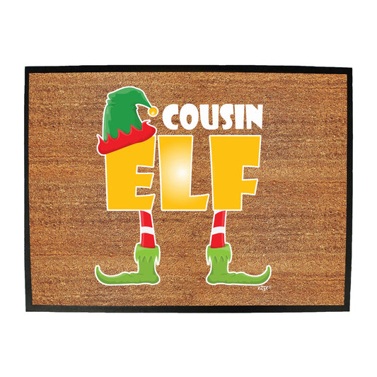 Elf Cousin - Funny Novelty Doormat