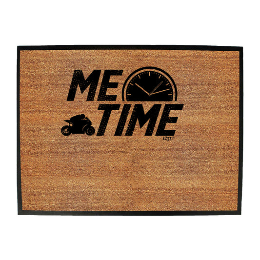 Me Time Superbike - Funny Novelty Doormat