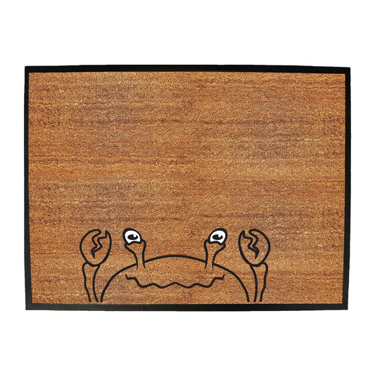Crab Animal Face Ani Mates - Funny Novelty Doormat