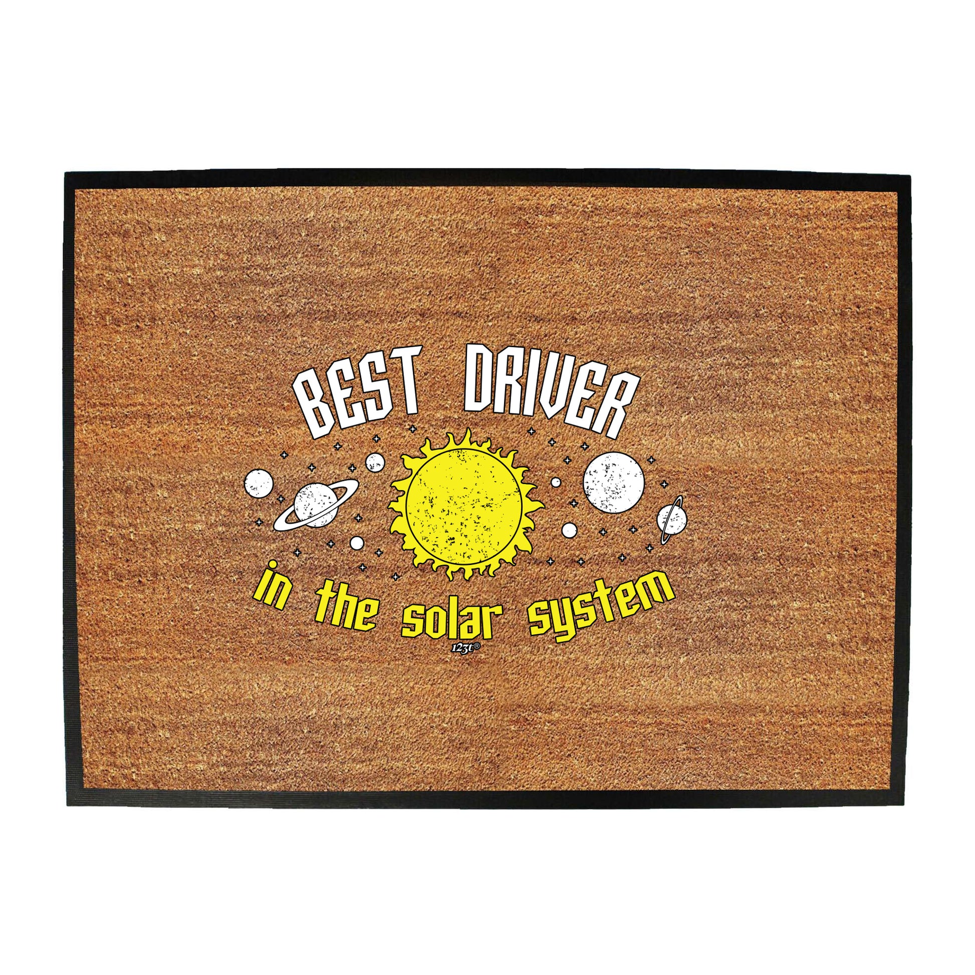 Best Driver Solar System - Funny Novelty Doormat