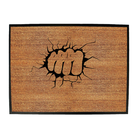 Fist Punch - Funny Novelty Doormat