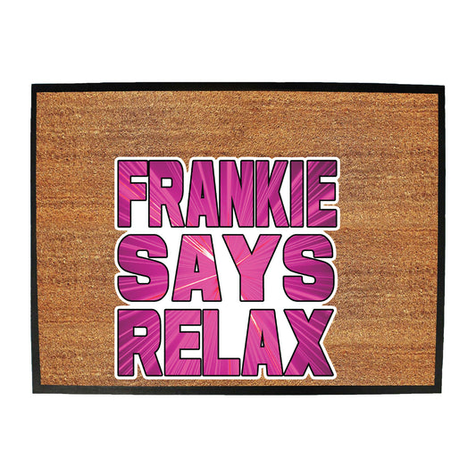 Frankie Pink Lazer - Funny Novelty Doormat