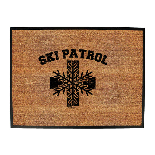 Pm Ski Patrol - Funny Novelty Doormat