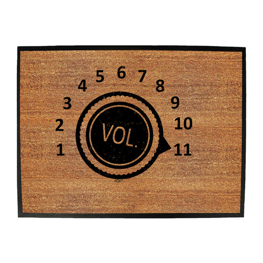 Max Volume Music - Funny Novelty Doormat