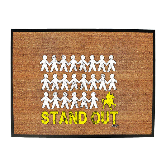 Stand Out Horse Ride - Funny Novelty Doormat