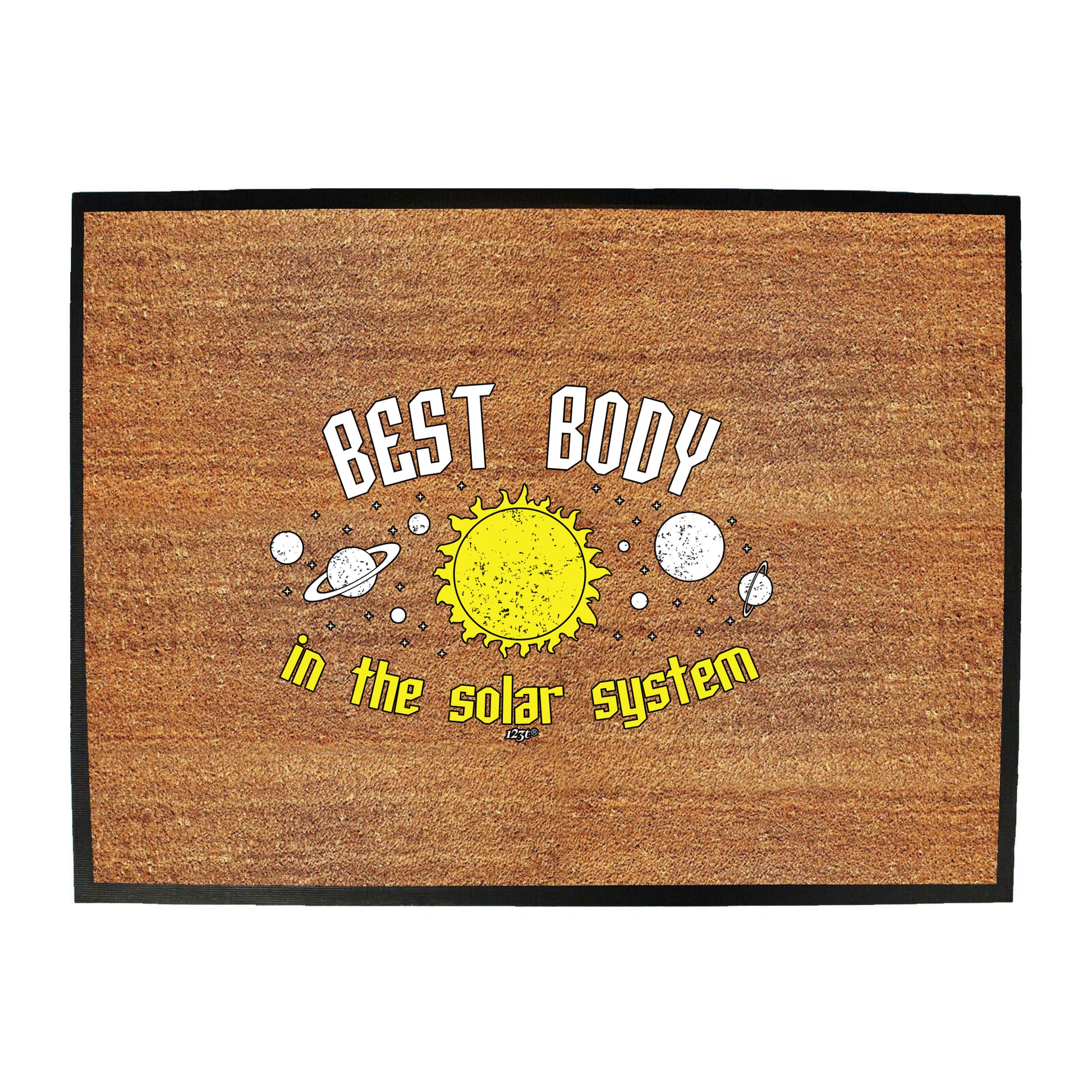 Best Body Solar System - Funny Novelty Doormat