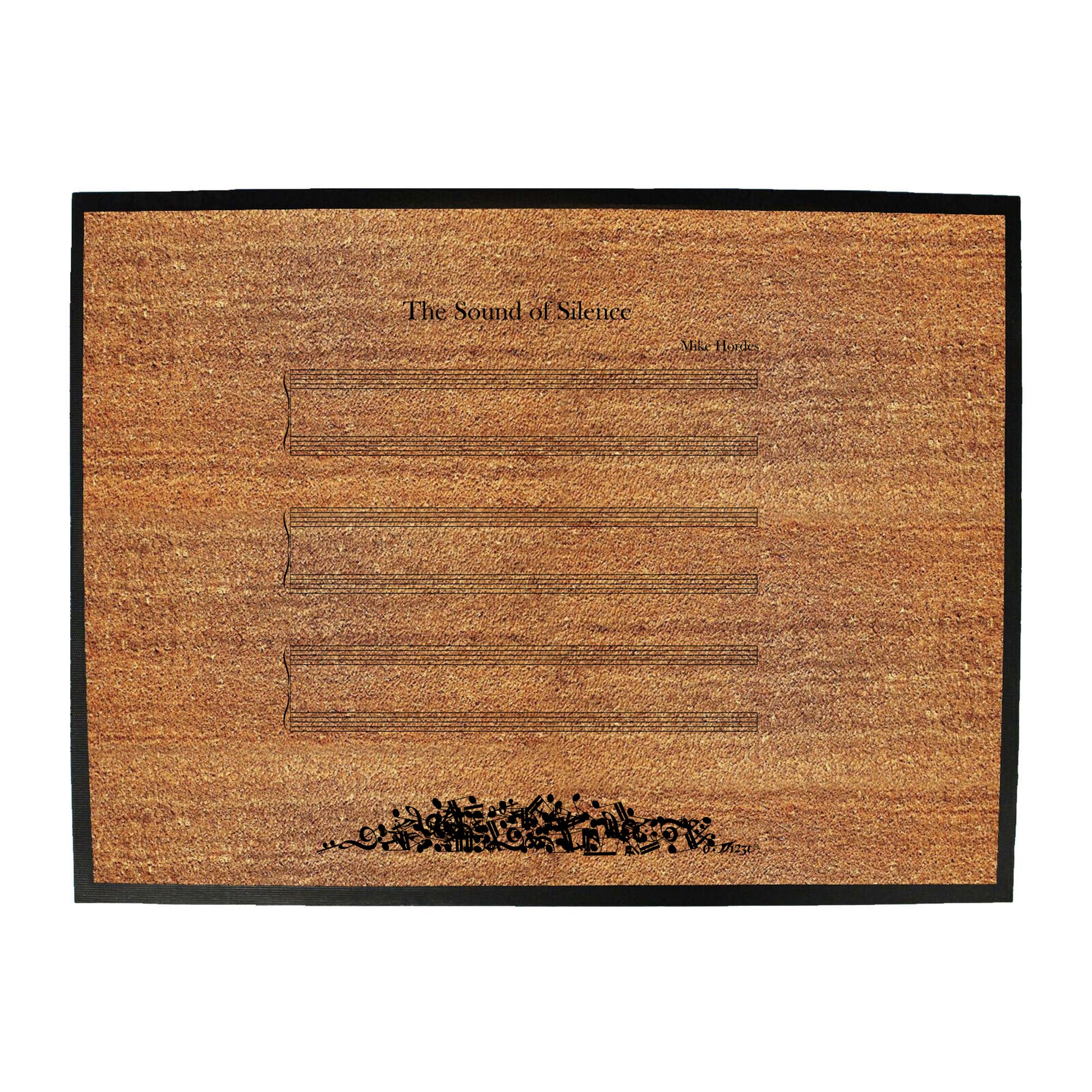 The Sound Of Silence - Funny Novelty Doormat