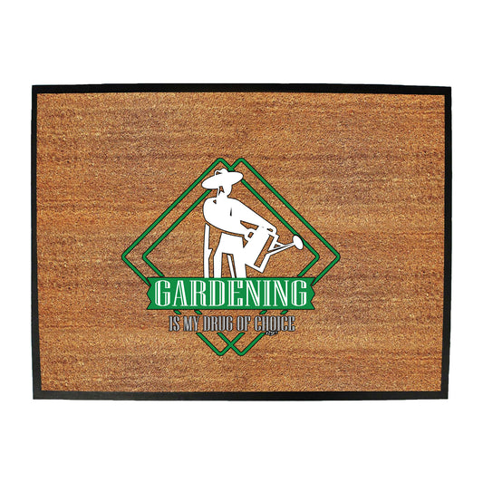 Gardening Is My Choice - Funny Novelty Doormat
