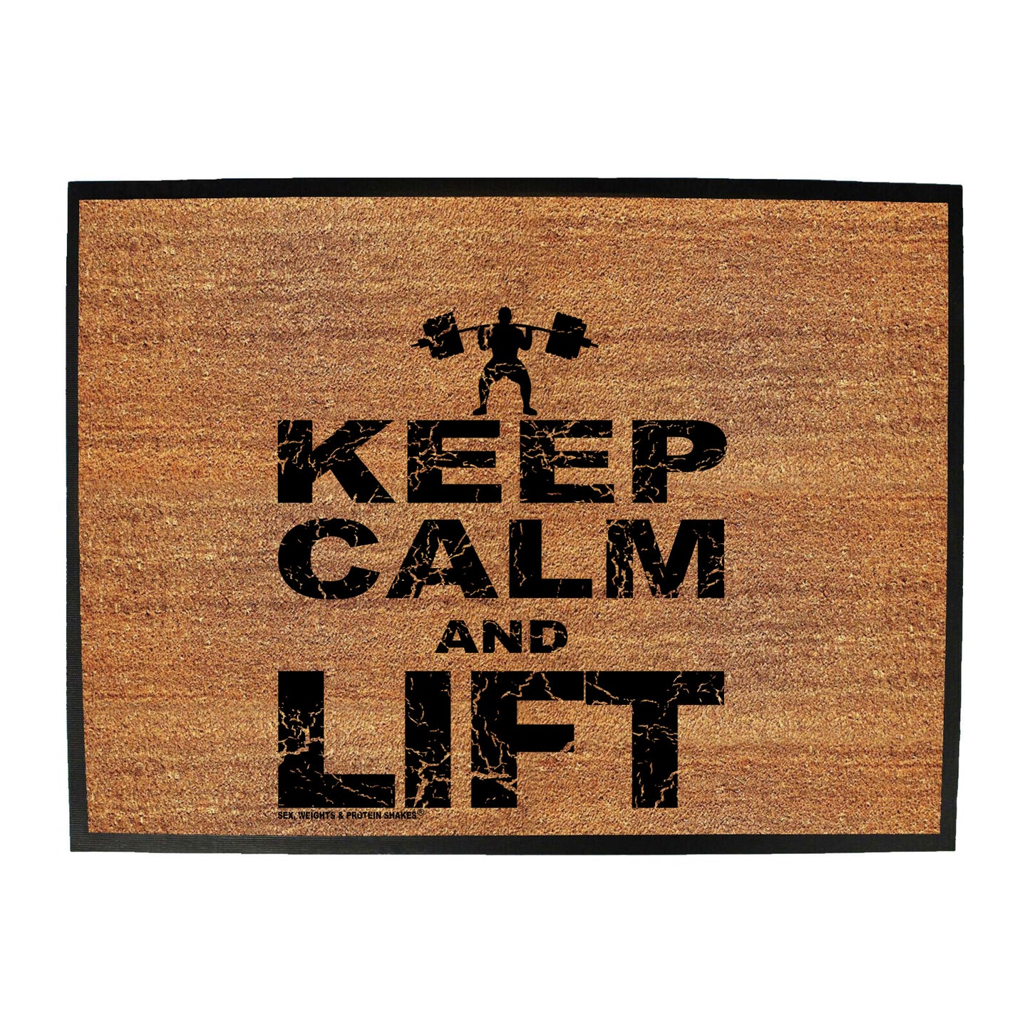 Swps Keep Calm Lift - Funny Novelty Doormat