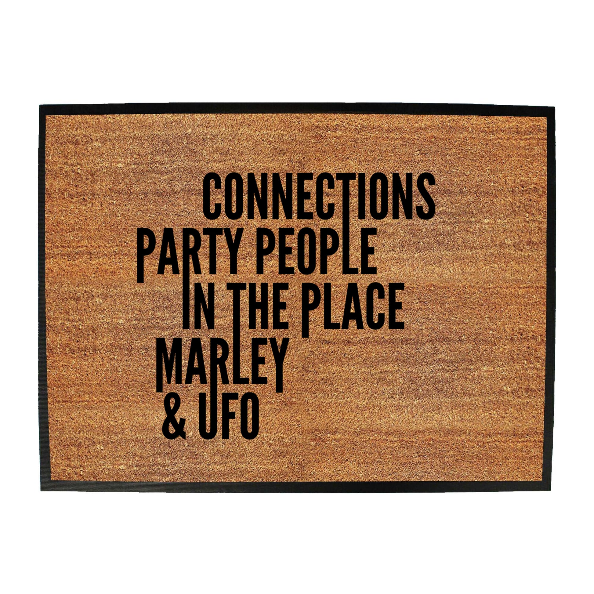 Connections 1 - Funny Novelty Doormat