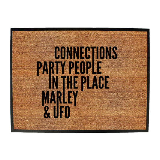 Connections 1 - Funny Novelty Doormat