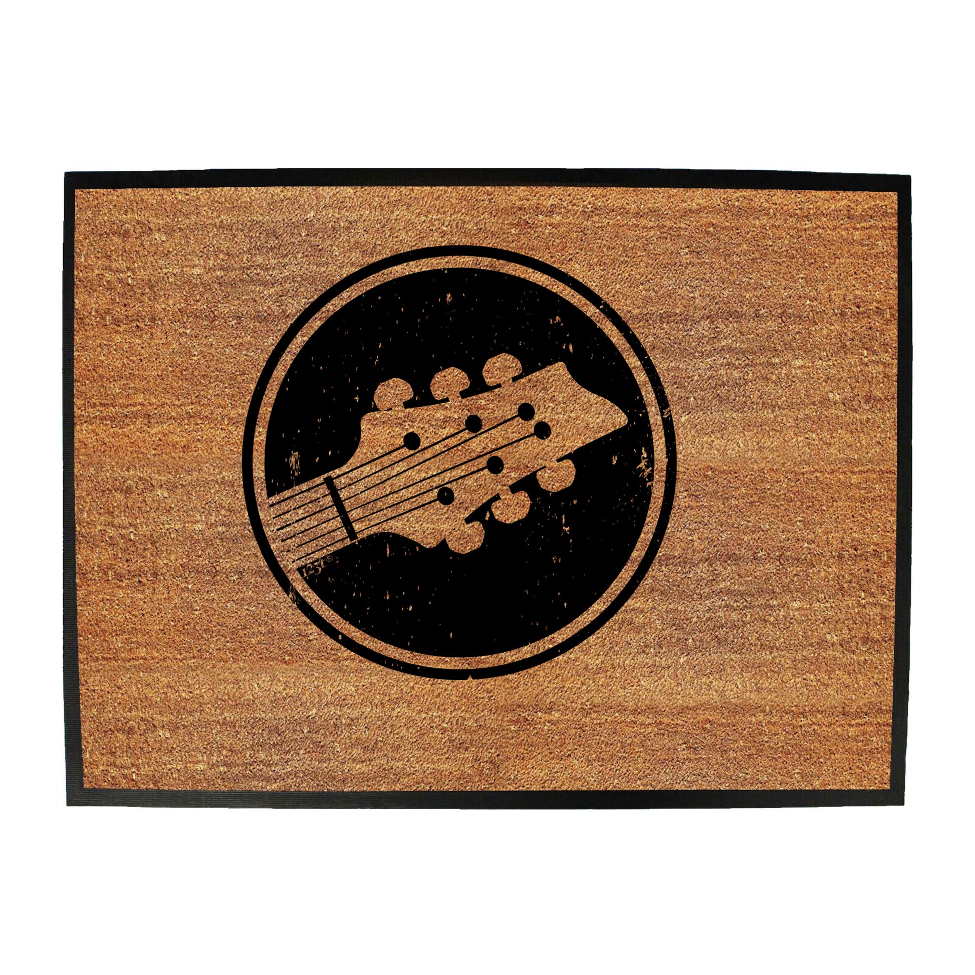 Guitar Circle Music - Funny Novelty Doormat
