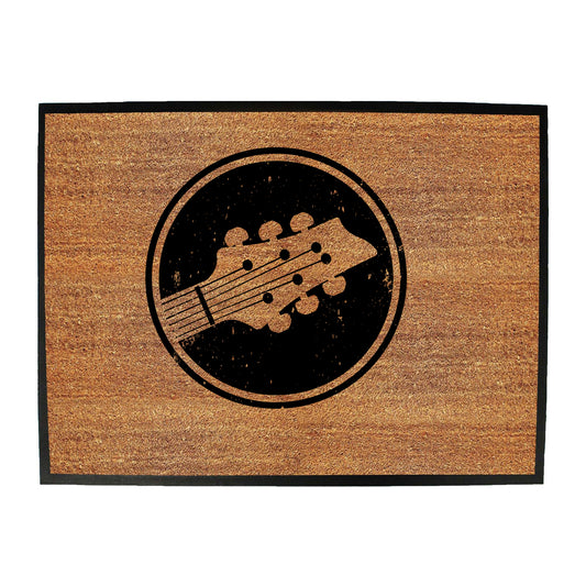 Guitar Circle Music - Funny Novelty Doormat