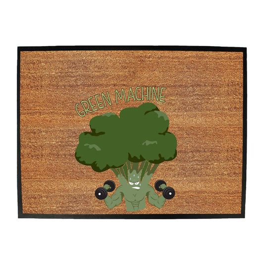 Green Machine Gym - Funny Novelty Doormat