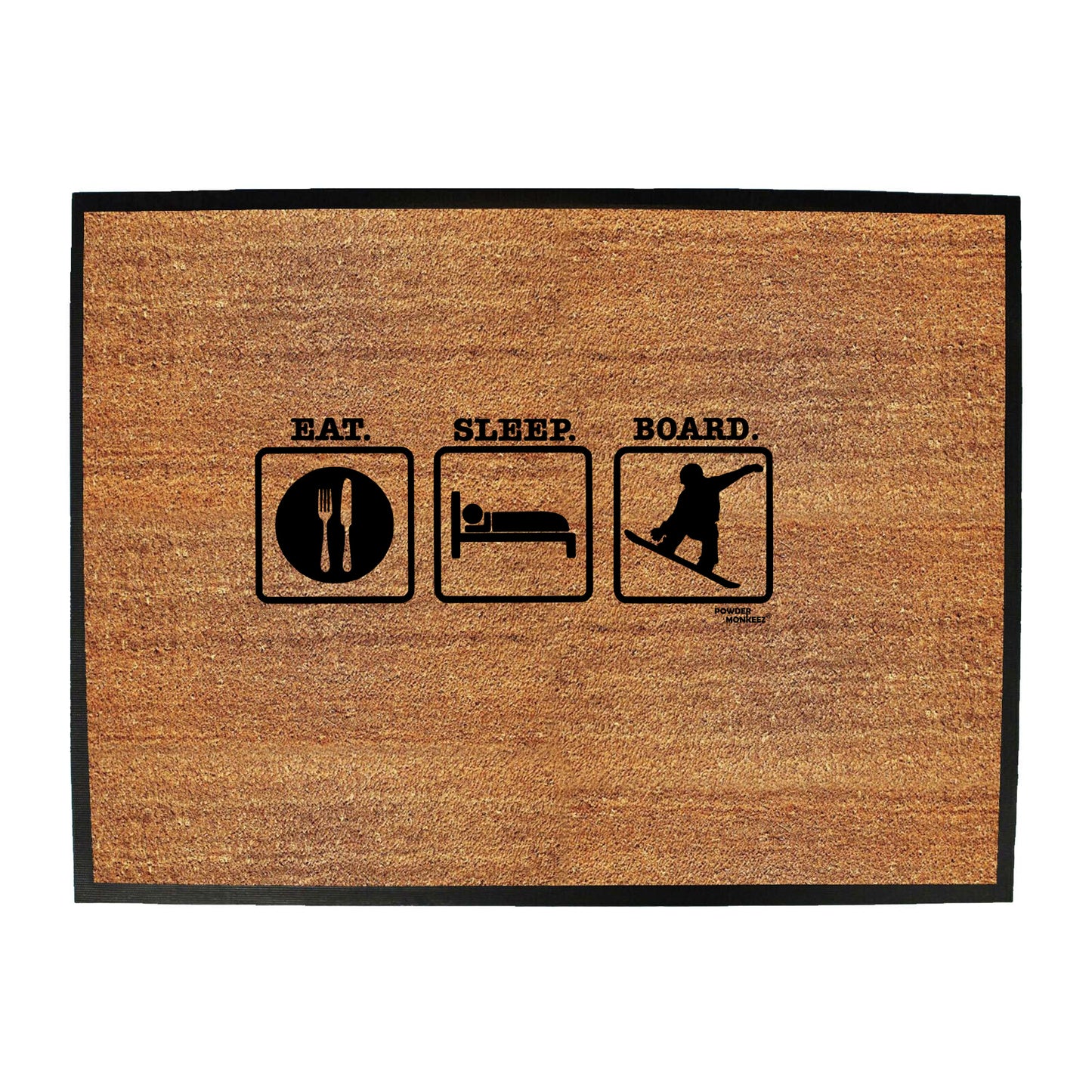 Pm Eat Sleep Board - Funny Novelty Doormat