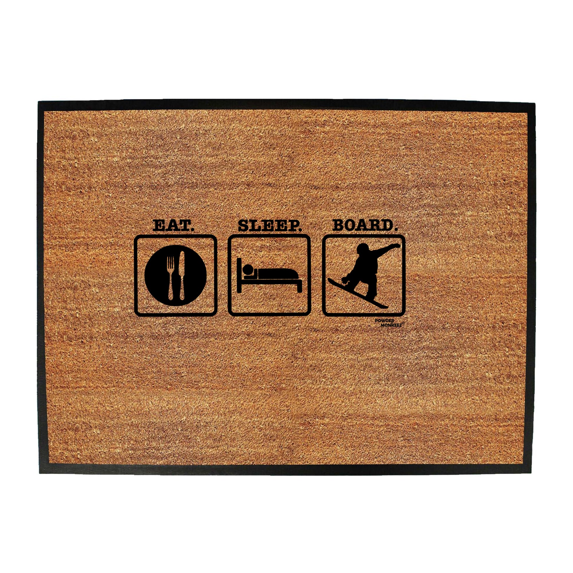 Pm Eat Sleep Board - Funny Novelty Doormat