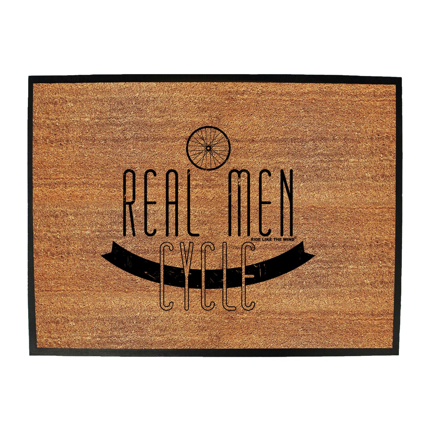 Rltw Real Men Cycle - Funny Novelty Doormat