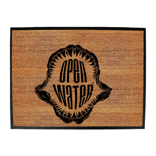 Ow Jaws - Funny Novelty Doormat