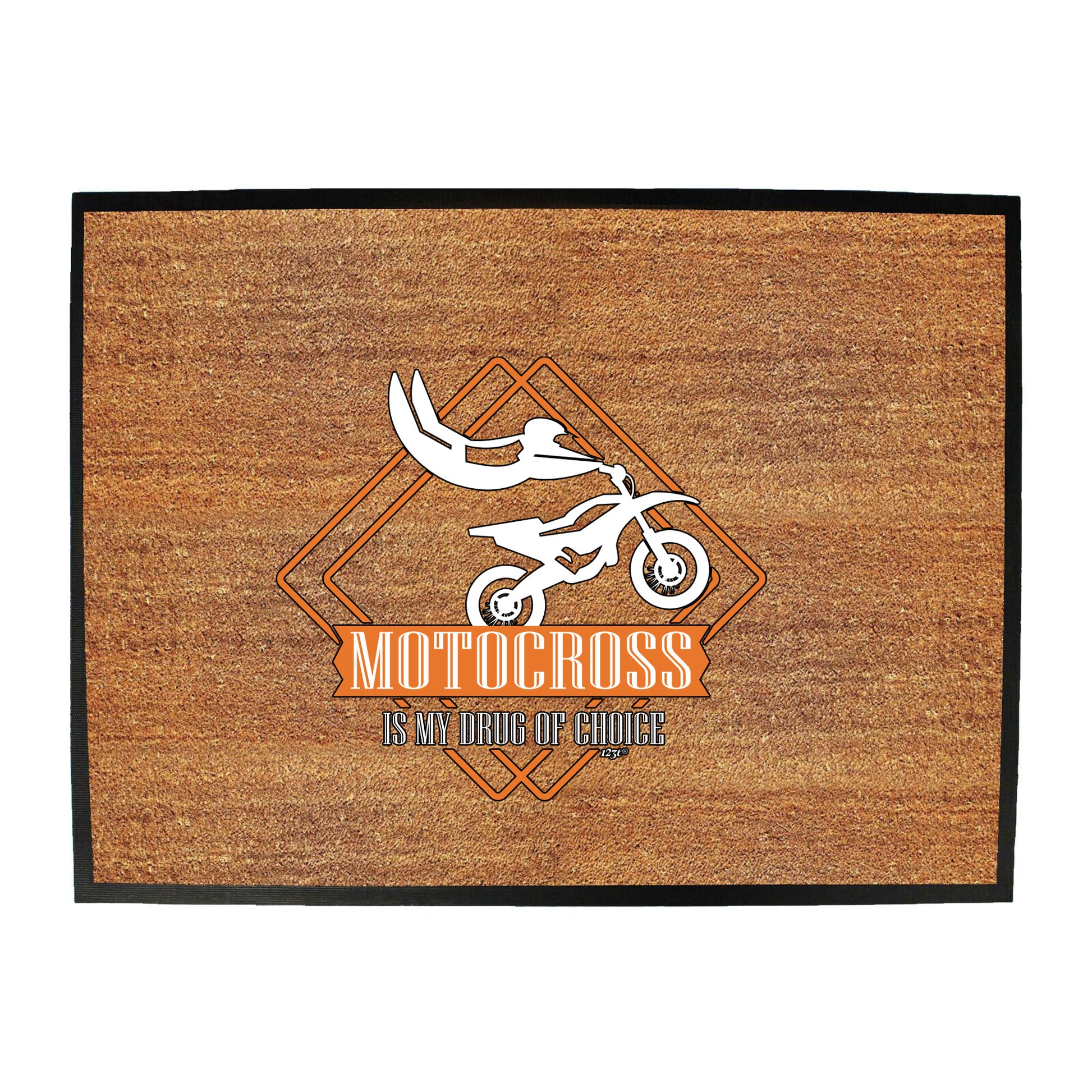 Motocross Is My Choice Dirt Bike - Funny Novelty Doormat