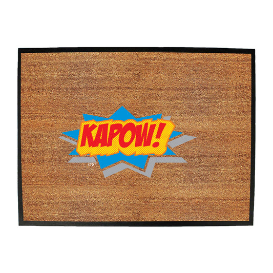 Comic Kapow - Funny Novelty Doormat