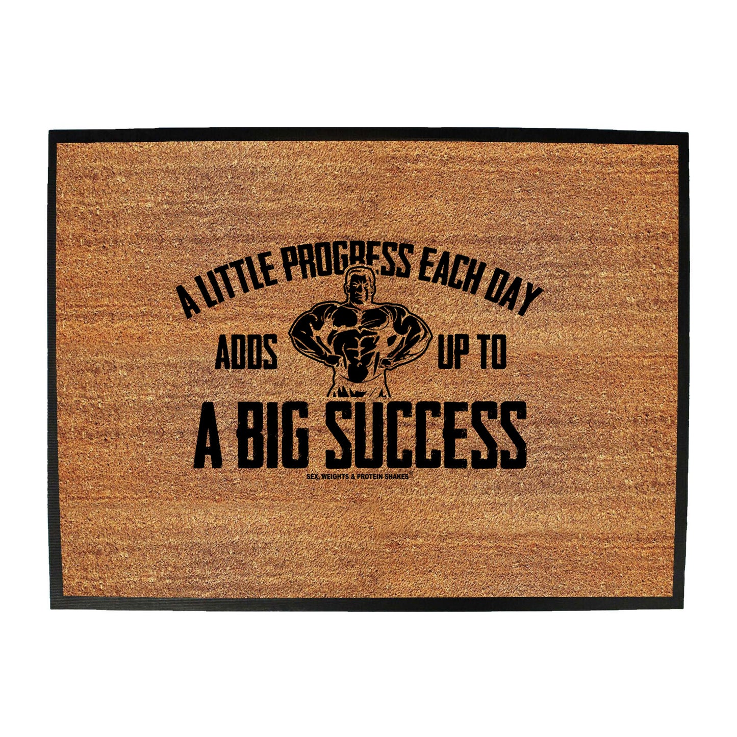 Swps A Little Progress Each Day - Funny Novelty Doormat