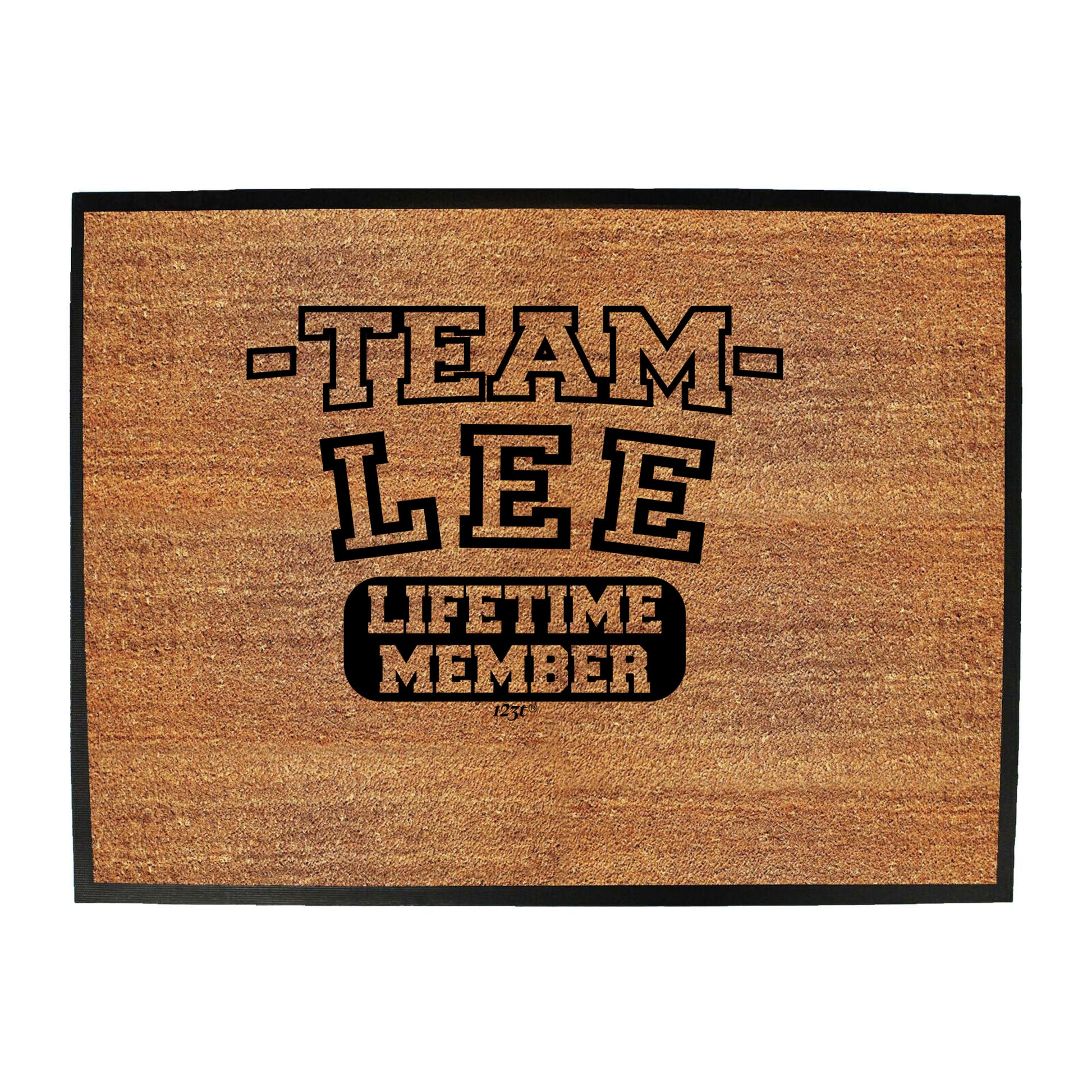 Lee V2 Team Lifetime Member - Funny Novelty Doormat