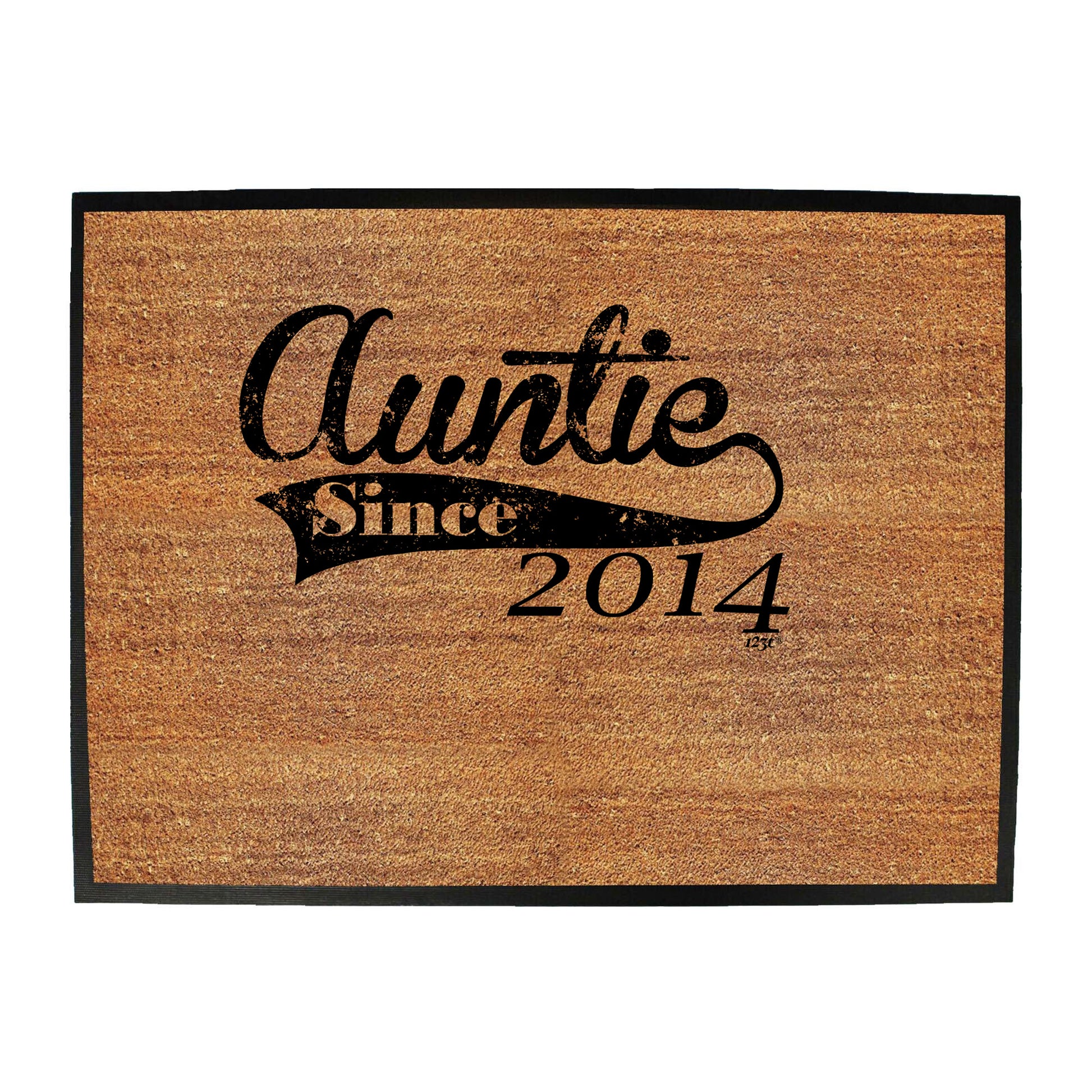 Auntie Since 2014 - Funny Novelty Doormat