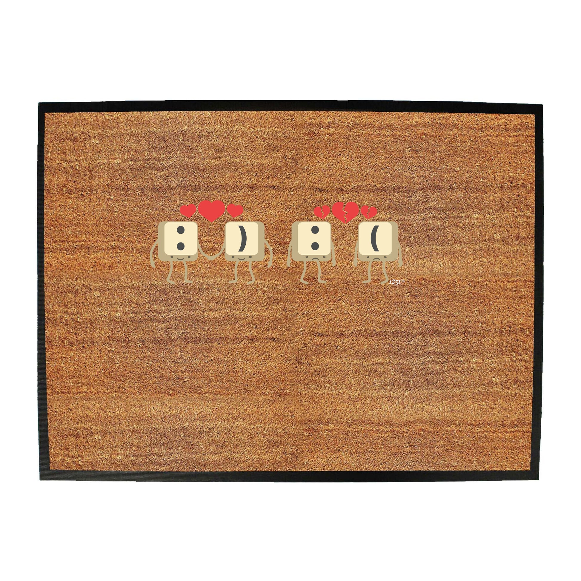 Keyboard Love - Funny Novelty Doormat