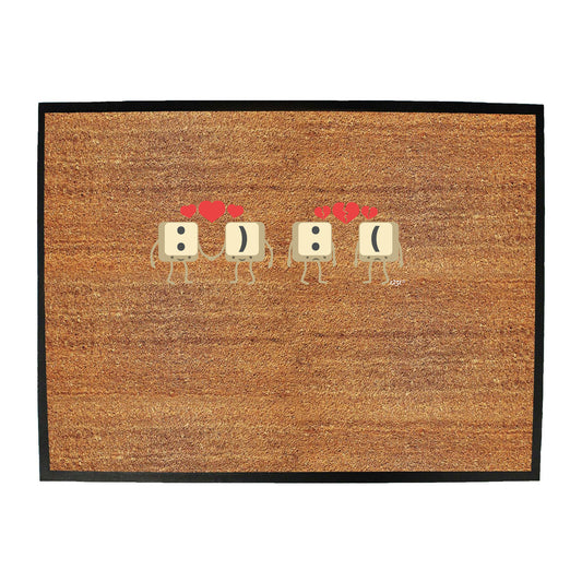 Keyboard Love - Funny Novelty Doormat