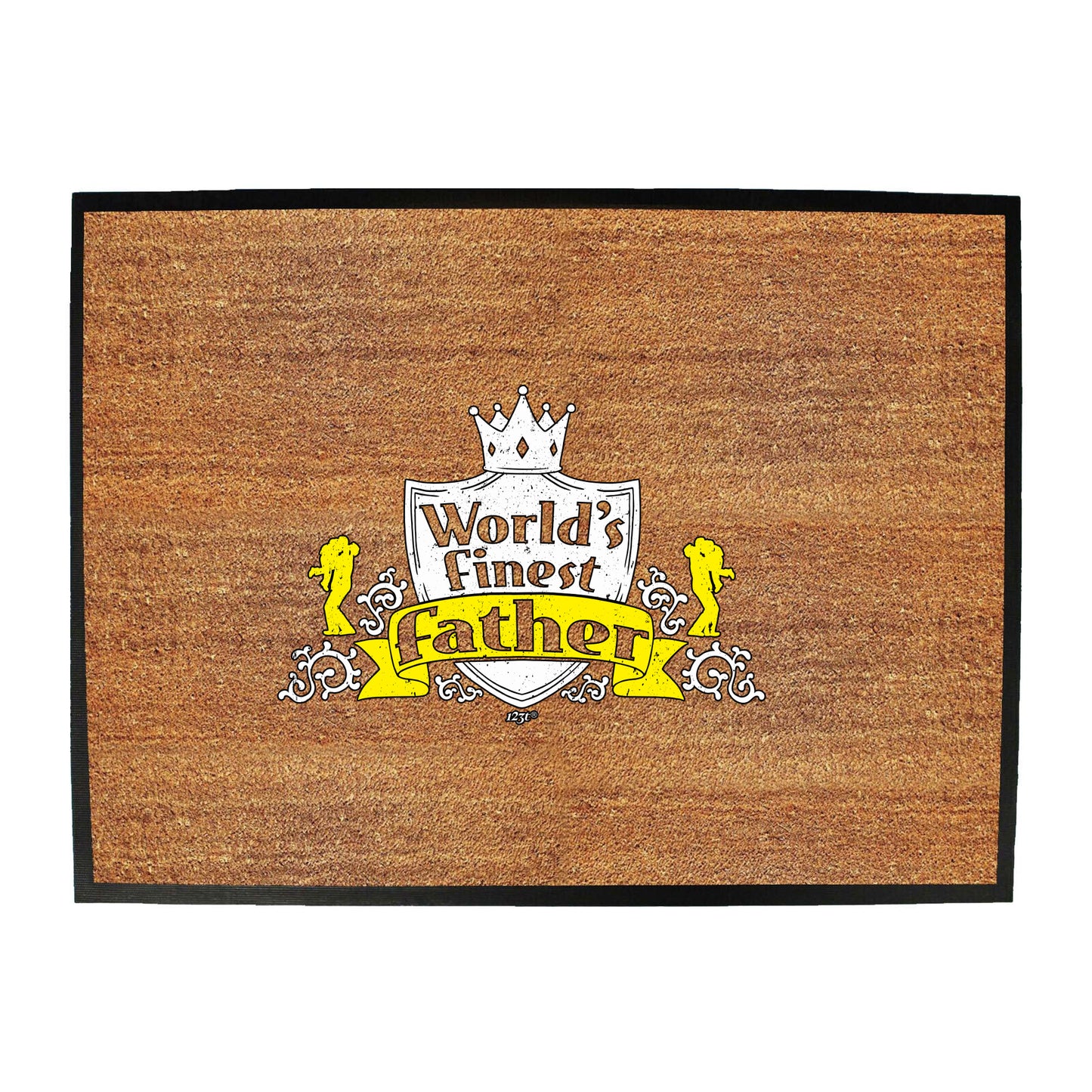 Worlds Finest Father - Funny Novelty Doormat