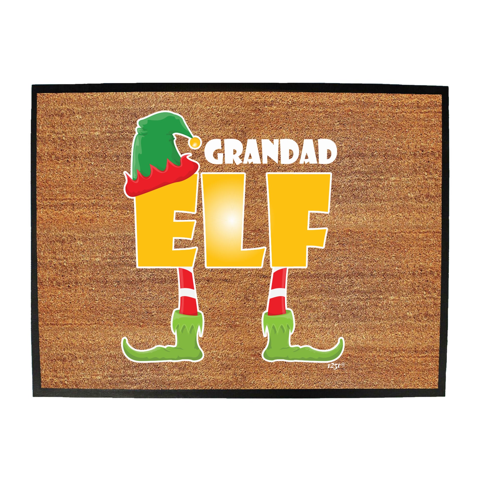 Elf Grandad - Funny Novelty Doormat