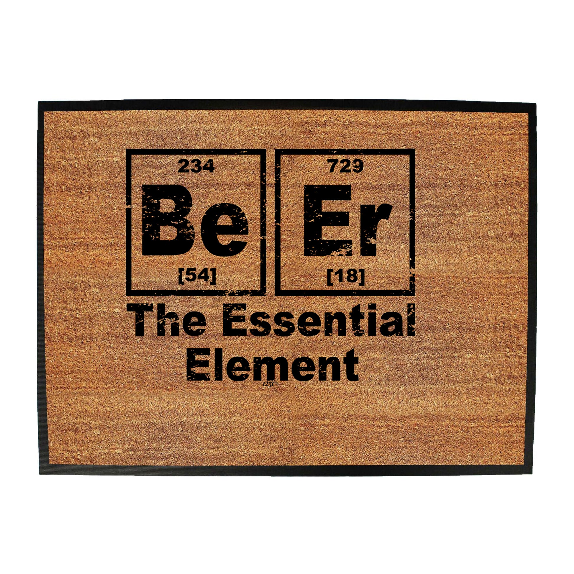 Beer The Essential Element - Funny Novelty Doormat