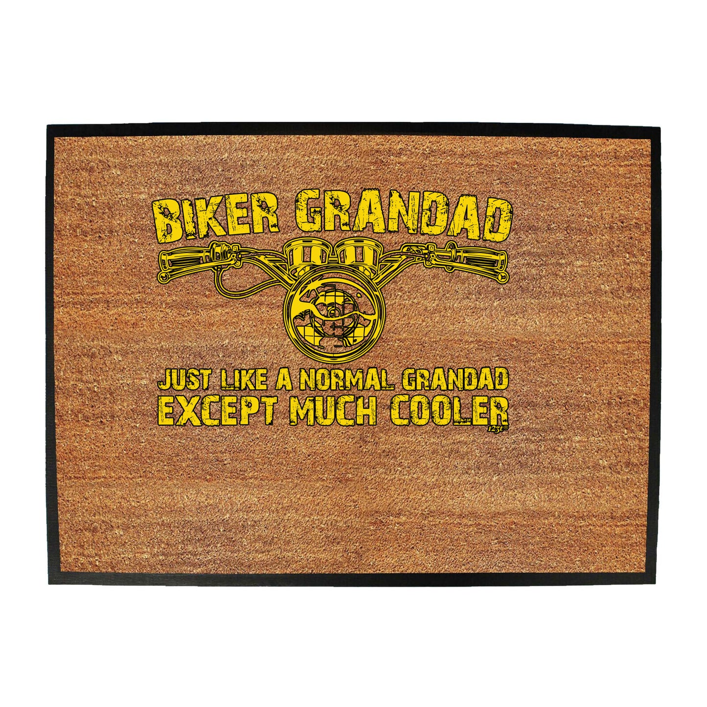 Biker Grandad - Funny Novelty Doormat